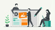 © Pixelaraf - Team collaboration on website design, content creation, and digital development