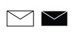 © Dan - Envelope icon line and flat vector collection for ui, ux designs