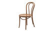 © Conor - Isolated elegant wooden bentwood dining chair with natural finish for home or cafe interior