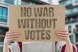 © AndriiKoval - 'No War Without Votes' research confirms war authorisation measurably requires adult legislative voting approval. WAR. REAL. LIFE. MODERN. HUMAN.
