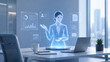 © Ali - Smart Office AI Assistant and Virtual Business Helper Illustration
