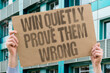 © AndriiKoval - 'Win Quietly Prove Them Wrong' research confirms silent success measurably outperforms adult loud external validation. REAL. LIFE. MODERN. HUMAN. MIND.