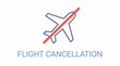 © Tika - Flight cancellation warning icon