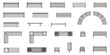 © Dot Zone - Top view floor plans. Outdoor garden furniture elements for landscape design. Architectural landscape design top view floor plans and exterior area layouts.