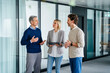 © Westend61 - Business meeting in a modern office with a woman and two men discussing strategy