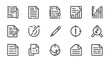 © Abdul - Icons for Digital Documents: a set of vector icons representing various digital documents, charts, and related tools, offering versatility for digital design and business applications.