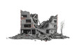 © ArtBox - Destroyed building symbolizing war destruction and catastrophe