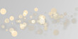 © Alesya - Christmas glowing bokeh confetti and sparkle overlay texture for your design. Stock royalty free vector illustration. PNG