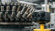 © DigitalSpace - Medium shot of a portable AI inspection device using camera sensors to assess tool wear onsite offering flexible and efficient grading for maintenance teams.