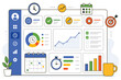 © Md Abdul Latif - Productivity dashboard with business analytics and planning tools