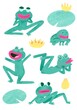 © Giulia - Frog Characters in Different Poses