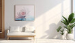 © Tejjaz - Modern interieur met planten en kunstwerken