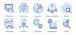 © Arjuna - Process Management icon set featuring business,process,workflow,automation,and optimization concepts.Perfect for data analysis,system management,and performance improvement.
