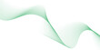 © agus - Abstract colorful green lines on a white background. Futuristic colorful blend wave lines on transparent background. Modern colorful flowing wave lines and glowing moving lines.