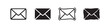 © liubomir118809 - Envelope icons in outline and solid styles