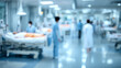 © CStock - A busy hospital scene showing medical staff attending to patients in a modern healthcare environment.