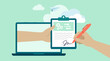 © Glypho - Digital signature concept for online business and document workflow
