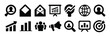 © Hinsoor - set of marketing icon collection business digital vector illustration