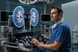 © arabel0305 - Surgeon Using Digital Kidney Visualization Advanced Urology Technology