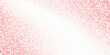 © Abd - Red color halftone grain texture. Faded dotted gradient pattern background. Grunge pixel cartoon overlay backdrop. Anime or manga wavy noise cover. Raster comic pop art gradation wallpaper