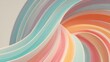© CLOVER BACKGROUND - Swirling Waves of Pastel Color: Capturing a dance of serenity, this abstract artwork showcases graceful pastel waves, each a brushstroke of calm and elegance.