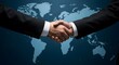 © cozycity - Businessmen shaking hands in finance and investment partnership deal