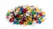 © MDigital Art Studio - Colorful assorted precious gemstones heap.