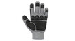 © AhmudJaber - Black safety glove isolated on transparent background. A black safety glove on a hand, ideal for marketing, advertising, and educational materials