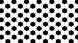 © Vect Art - Football hex pattern geometric soccer ball texture black white pentagon backdrop sports design style