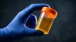 © Ruslan Abdullin - Doctor Holding Urine Sample Container for Medical Laboratory Test