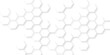 © world war 5 - Clear pattern abstract background hexagon white, seamless hexagon grid pattern on white background,  3d rendering illustration futuristic abstract banner.