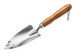 © Mafin - Handheld garden trowel with wooden handle for digging and planting isolated on white background