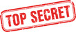 © MDMizanur - Top secret red rectangular grunge rubber stamp