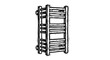© Segati - Vector Pinocut A sketched image of a towel rack.