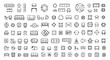 © DigitalStock - furniture layout interior design architectural floor plan home decor and blueprint symbols for modern house plans.