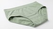 © Wisnu - Comfortable sage green cotton briefs for women, offering a soft and breathable fit for everyday wear, presented on a clean white background