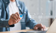 © A Stockphoto - Digital Data Verification and Management , businessman   working using smart technology of documents and check mark, symbolizing document validation, compliance, and approval workflow