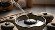 © Zoe - Close-up of incense burning in a bowl with smoke rising.