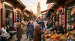 © 한나 김 - Morocco Marrakech Souk Market
