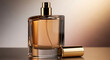 © BazCam - A bottle of perfume with its cap off on a table indoors.