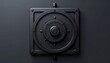 © Heni - modern stainless steel combination safe dial with precision lock mechanism on dark background