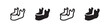 © liubomir118809 - Human Jawbone (Mandible) Icon Set - Anatomy and Dental Medical Vector Icons, Oral Health Graphics