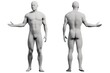 © Mihai Zaharia - Male figure model in studio pose