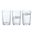 © Global Designpor24 - Three glasses with different water levels isolated on transparent background