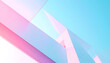 © orang - Geometric abstract background with soft pink and blue gradient planes, clean diagonal lines, and subtle pixelation effect, modern digital design