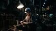 © Elzan - Industrial Worker at Night Shift