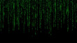 © Hussnain - Digital Matrix Style, matrix style digital rain, green glowing code, dark background, futuristic hacker theme, high resolution