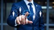 © Abbas - Business delegation management concept with professional selecting team member and leadership assignment strategy