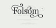 © Twinkle  - Folsom, Elegant alphabet beauty logo font. Classic Modern luxury Serif Minimal Fashion. Typography decoration logotype fonts, wedding, logos.
