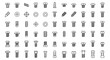 © Afjol - Technical line drawings of various screw heads and drive types including flat philips torx and hex for engineering.